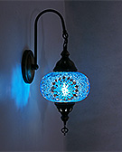 Mozaiküveg fali lámpa - WM 17T VK4