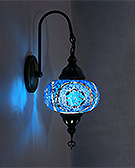 Mozaiküveg fali lámpa - WM 17T VK5