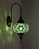 Mozaiküveg fali lámpa - WM 17T Z12