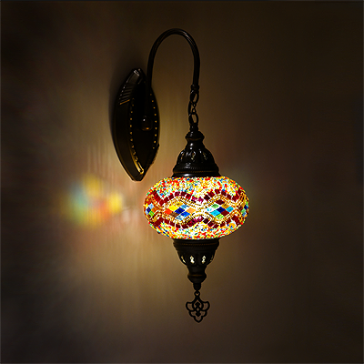Mozaiküveg fali lámpa - WM 15T BSZ2