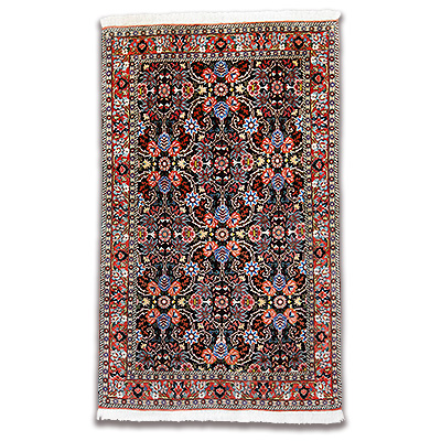 Bidjar - finom csomózású iráni szőnyeg - KR 1466