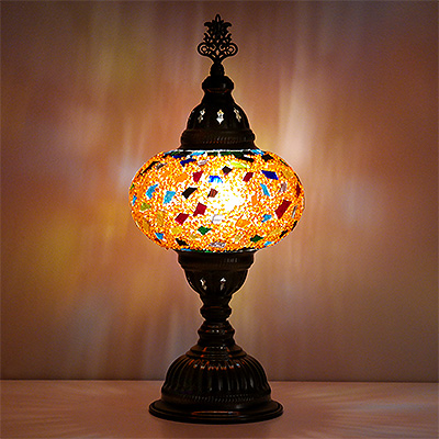 Mozaiküveg asztali lámpa - BTM 17 NSZ1