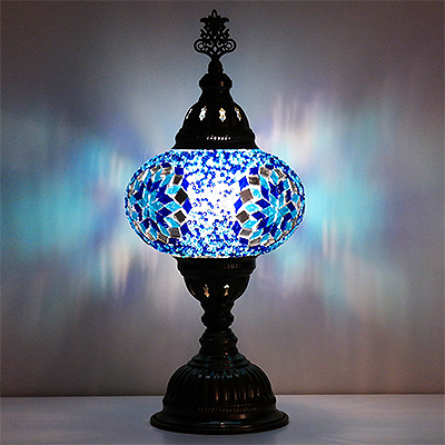 Mozaiküveg asztali lámpa - BTM 17 K18