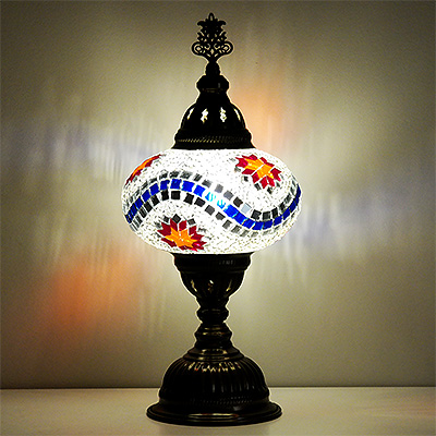 Mozaiküveg asztali lámpa - BTM 17 FSZ1