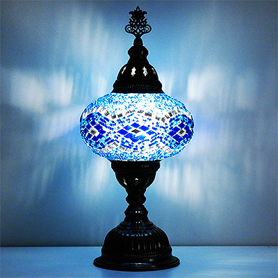 Mozaiküveg asztali lámpa - BTM 17 K19