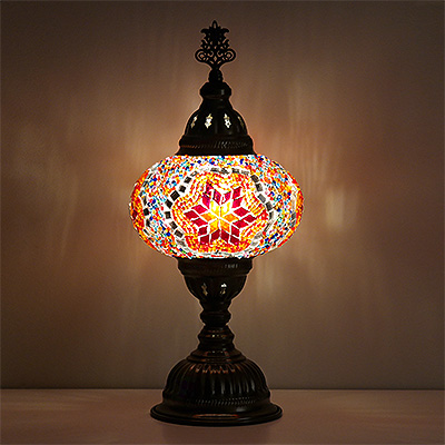 Mozaiküveg asztali lámpa - BTM 17 NSZ3