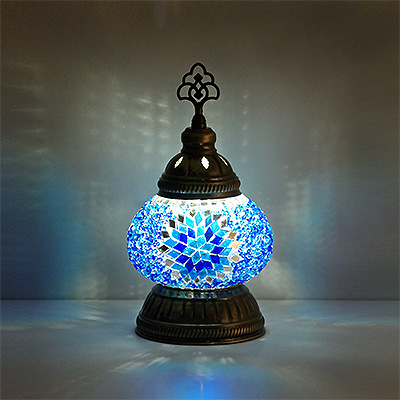 Mozaiküveg asztali lámpa - BUM 835 K11