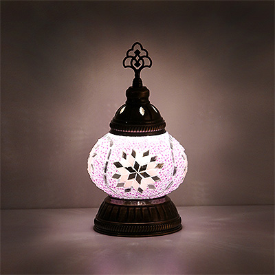 Mozaiküveg asztali lámpa - BUM 835 R4