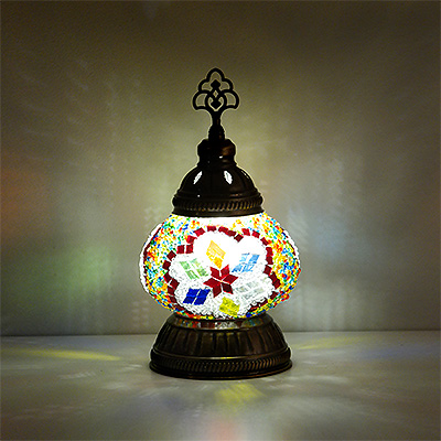 Mozaiküveg asztali lámpa - BUM 835 SZ13