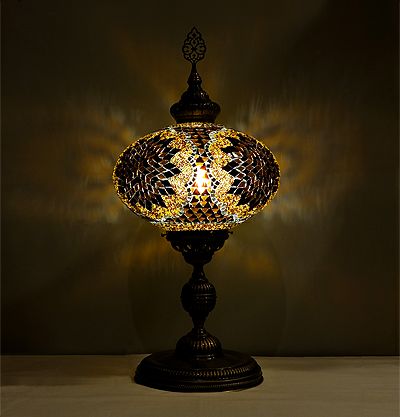 Mozaiküveg asztali lámpa - FM 32 B2 (018)