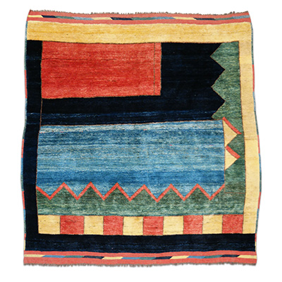 Ersari Gabbeh - hand knotted afghan carpet - GJB 001