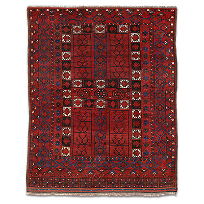 Ersari - antik afgán szőnyeg - KR 1960