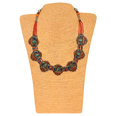 Necklace from semi-precious stones - LNY 20 123