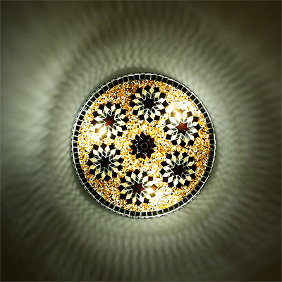 Mozaiküveg fali/mennyezeti lámpa - MA30 B1