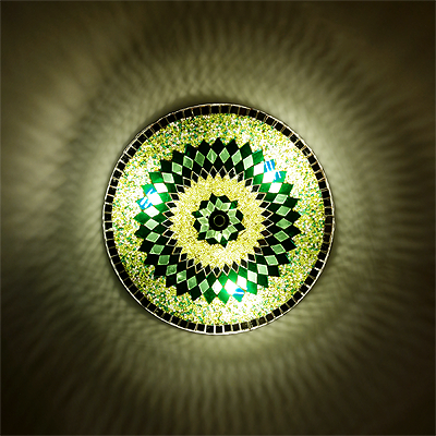 Mozaiküveg fali/mennyezeti lámpa - MA30 Z1