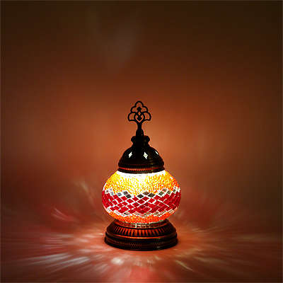 Mozaiküveg asztali lámpa - MN2DM P2