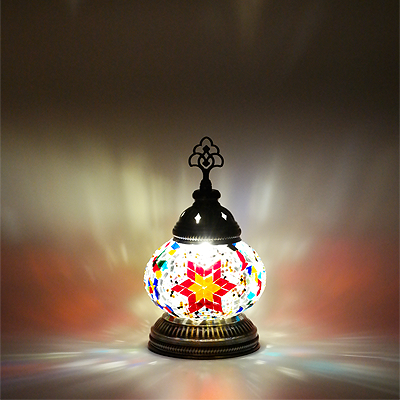 Mozaiküveg asztali lámpa - MN2DM SZ4