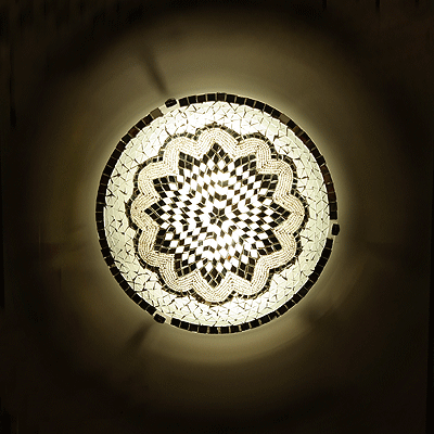 Mozaiküveg fali/mennyezeti lámpa - P 402 F1