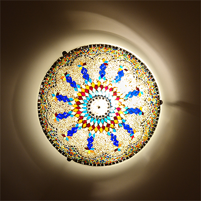 Mozaiküveg fali/mennyezeti lámpa - P 402 SZ6