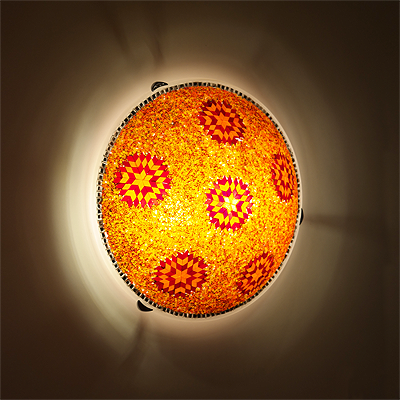 Mozaiküveg fali/mennyezeti lámpa - P 402 N3