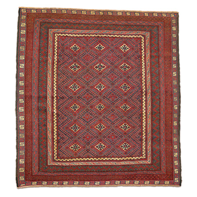 Musvani - vegyes technikájú pakisztáni szőnyeg - SMW 15 006