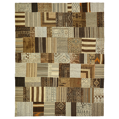 Patchwork kilim - woven oriental carpet - SP 55 026