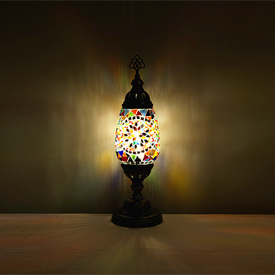 Mozaiküveg asztali lámpa - TM 11 SZ 4