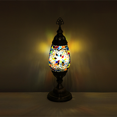 Mozaiküveg asztali lámpa - TM 11 SZ 6