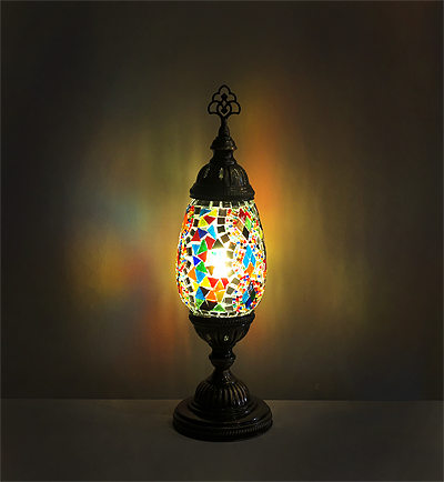 Mozaiküveg asztali lámpa - TM 11 SZ11