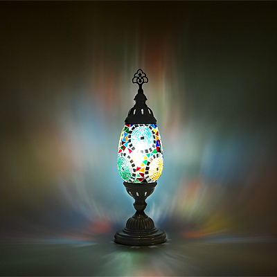 Mozaiküveg asztali lámpa - TM 11 SZ14