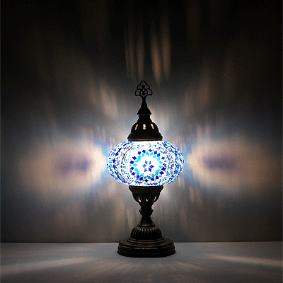Mozaiküveg asztali lámpa - TM 14 K2