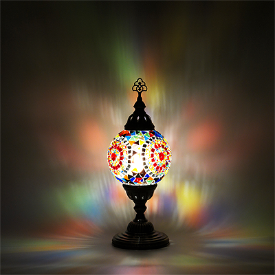 Mozaiküveg asztali lámpa - TM 15 SZ16