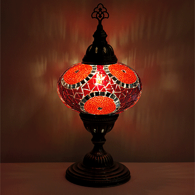 Mozaiküveg asztali lámpa - TM 17 P3