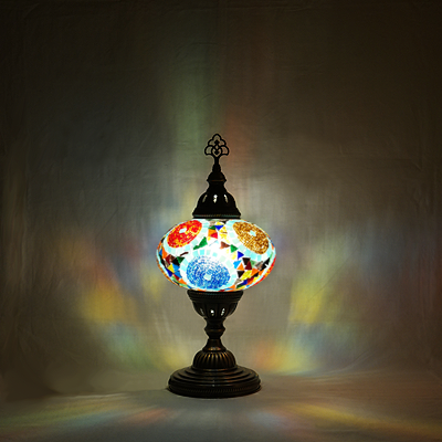 Mozaiküveg asztali lámpa - TM 17 SZ16
