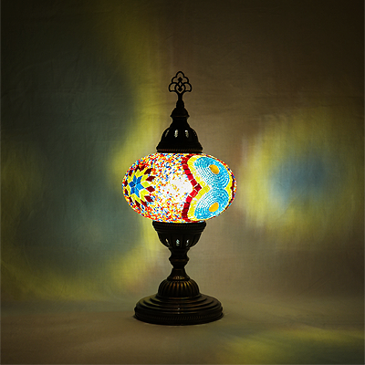 Mozaiküveg asztali lámpa - TM 17 SZ19