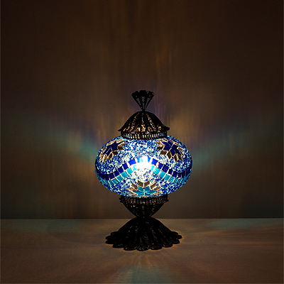 Mozaiküveg asztali lámpa - TMF 15 034