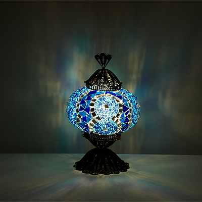 Mozaiküveg  asztali lámpa - TMF 15 041