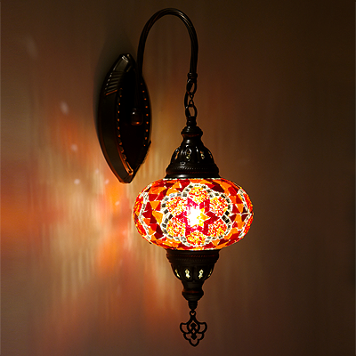 Mozaiküveg fali lámpa - WM 15T N1