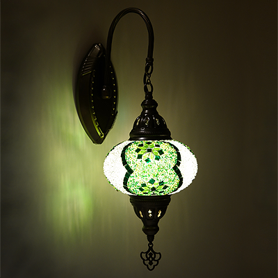 Mozaiküveg fali lámpa - WM 15T Z1