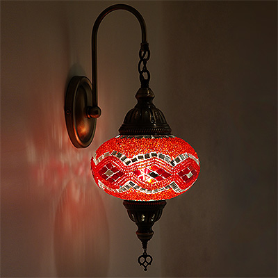 Mozaiküveg fali lámpa - WM 17T P3