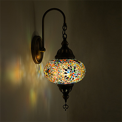 Mozaiküveg fali lámpa - TM 17T SZ19