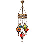 Mosaicglass hanging lamp - MN2A5SIL