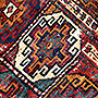 Régi kurd kézi csomózású szőnyeg - AAB 082