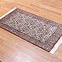Finom csomózású kínai selyem szőnyeg - jelzett - KR 1978
