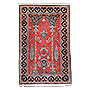 Kesán - csomózott antik perzsa szőnyeg