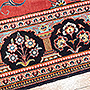 Kesán - csomózott antik perzsa szőnyeg - KR 1949