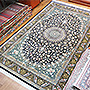 Ghom - hand knotted, signed, outstanding quality silk rug - KR 1985