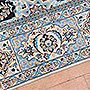 Nain 6LA - very fine knotted, signed iranian carpet - KR 1988