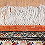Ghom - hand knotted signed silk carpet - KR 1990