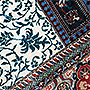 Hereke - very fine knotted, signed  turkish silk carpet - KR 1991